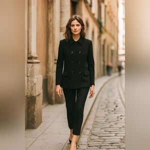 Piazza SEMPIONE WOOL DOUBLE BREASTED JACKET
